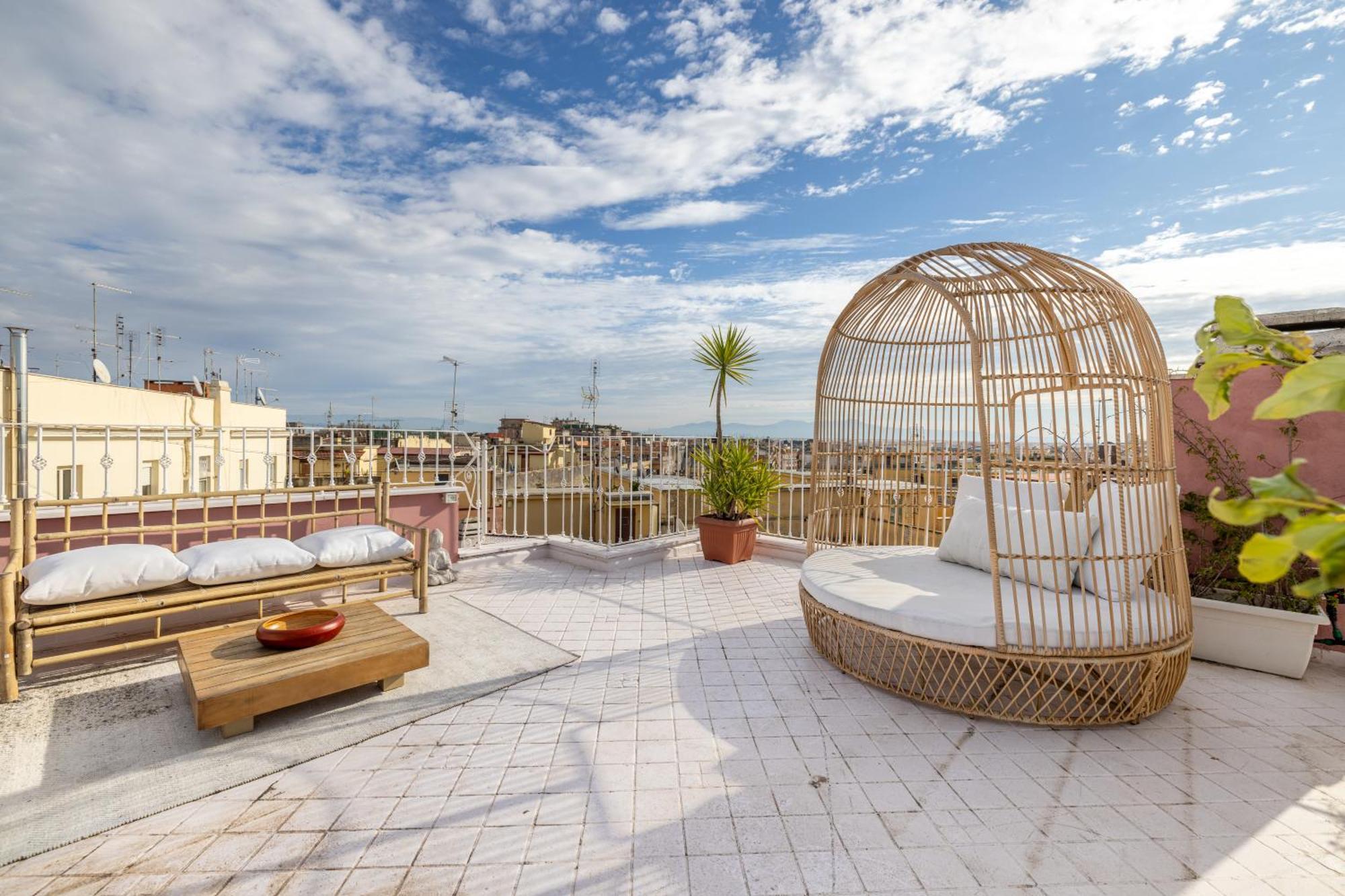 Апартаменты Aria Penthouse & Garden Рим Экстерьер фото