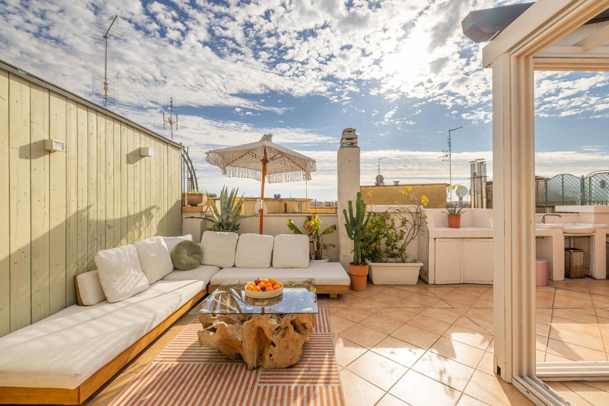 Апартаменты Aria Penthouse & Garden Рим Экстерьер фото