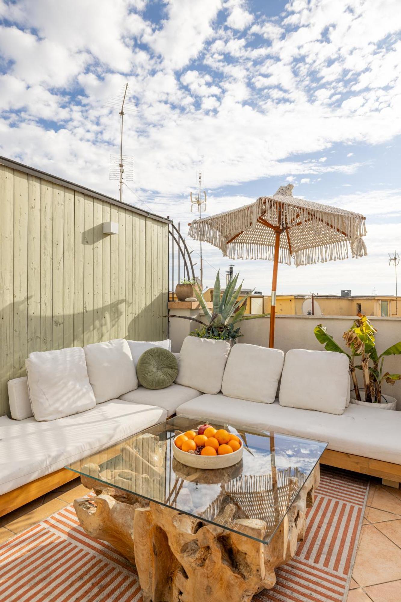 Апартаменты Aria Penthouse & Garden Рим Экстерьер фото